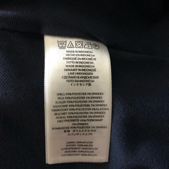 MICHAEL Michael Kors Navy Tie Dye Sleeveless Sheath Dress L EPC - Picture 7 of 7